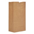 Cleaning & Janitorial Supplies | General 18420 8.25 in. x 5.94 in. x 16.13 in. Grocery Paper Bags - Size 20, Kraft (500/Bundle) image number 0