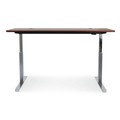 Office Desks & Workstations | Alera ALEHTPN1G 59.06 in. x 28.35 in. x 26.18 in. to 39.57 in. AdaptivErgo Sit-Stand Pneumatic Height-Adjustable Table Base - Gray image number 4