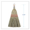 Office Jansan | Boardwalk BWK951WC Corn Fiber Whisk Brooms - Yellow (1 Dozen) image number 2