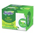 Cleaning Cloths | Swiffer 80374620 8 x 10.4 Dry Refill Cloths - White (4/Carton) image number 2