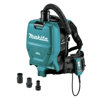 Factory Reconditioned Makita 36V (18V X2) LXT Brushless Lithium-Ion 1/2 Gallon Cordless HEPA Filter Backpack Dry Dust Extractor/Vacuum (Tool Only)