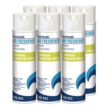 Boardwalk 10 oz. Aerosol Spray Air Freshener - Citrus (6/Carton)