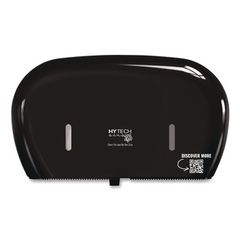 Papernet 5.5 x 15.7 x 9.8 HyTech Seas Mini JRT Twin Dispenser - Black (1/Carton)