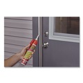 Caulk and Adhesive Guns | Flex Seal Products CFSWHTR675 9 oz Flex Caulk Hi-Performance Hybrid Caulk - Dries White (4/Carton) image number 4