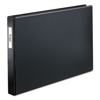 Cardinal 11 in. x 17 in. Premier 3 Rings 1 in. Capacity Easy Open Locking Slant-D Ring Binder - Black