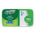 Cleaning Cloths | Swiffer 80374006 8 x 10 Wet Refill Cloths - Fresh Scent/White (6/Carton) image number 0