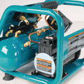 Portable Air Compressors | Factory Reconditioned Makita AC001-R 0.6 HP 1 Gallon Oil-Free Hand Carry Air Compressor image number 4