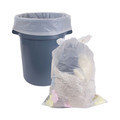 Trash & Waste Bins | Boardwalk K7663XCKX01 38 in. x 63 in. 60 Gallon 1.8 mil Industrial Drum Liners Rolls - Clear (75/Carton) image number 5