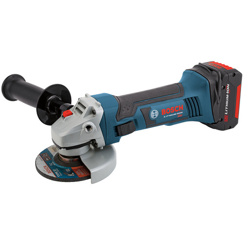 Angle Grinders | Factory Reconditioned Bosch CAG180-01-RT 18V Lithium-Ion 4-1/2 in. Grinder Kit image number 0