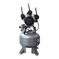 Portable Air Compressors | California Air Tools CAT-15033CR 220V 13 Amp 15 Gal. Ultra Quiet and Oil-Free Continuous Air Compressor image number 2
