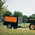 Air Compressors | EMAX EDS115TR 24 HP 115 CFM Kubota Diesel Driven Towable Rotary Screw Air Compressor image number 9