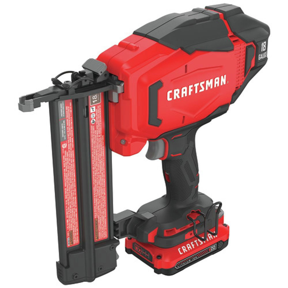 Factory Reconditioned Craftsman CMCN618C1R 20V LithiumIon 18 Gauge