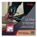 Office Jansan | WypAll 41055 12.4 in. x 12.2 in. Power Clean Jumbo Roll X80 Heavy Duty Cloths - Red (1/Carton) image number 6
