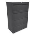  | HON H784.L.S Brigade 700 Series Four-Drawer 36 in. x 18 in. x 52.5 in. Lateral File - Charcoal image number 2