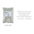 Labor Day Sale! Save $30 off $199! | PURELL 4163-08 1000 mL Fragrance-Free Advanced Hand Sanitizer Green Certified Gel Refill For CS2 Dispensers (8/Carton) image number 3