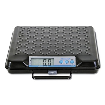 Brecknell 100 lbs. Capacity 12.5 in. x 10.95 in. x 2.2 in. Platform Portable Electronic Utility Bench Scale