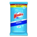 Cleaning Cloths | Windex 378032 7 in. x 8 in. Glass and Surface Wet Wipe - Unscented/White (12/Carton) image number 1