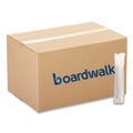 Food Service | Boardwalk BWKPET912STRAWPK 9 oz. to 12 oz. Crystal-Clear Cold Cup Straw-Slot Lids - Clear (100/Pack) image number 0