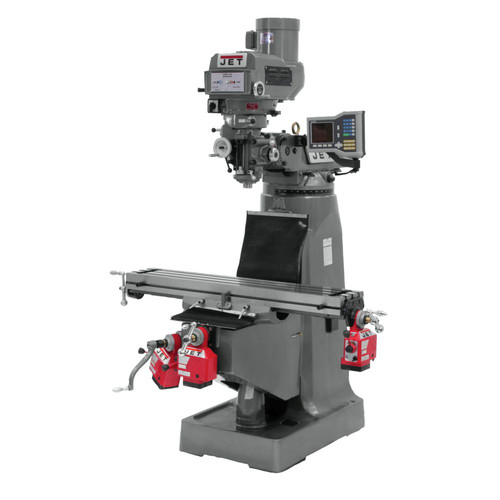 JET JTM-4VS Mill with ACU-RITE VUE DRO & X/Y/Z-Axis Powerfeed image number 0