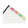 Office Jansan | Avery 16741 8-Tab 11 in. x 8.5 in. Easy View Plastic Dividers with Multicolored Tabs and Sheet Protector - Clear (1-Set) image number 1