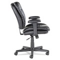 Office Jansan | OIF OIFST4819 16.93 in. - 20.67 in. Seat Height Executive Swivel/Tilt Chair Supports Up to 250 lbs. - Black image number 1