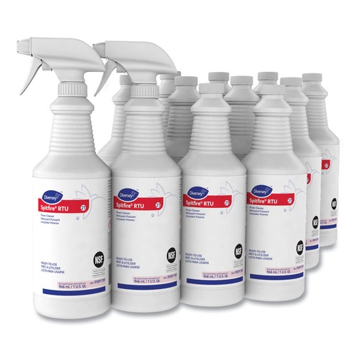 Cleaning & Janitorial Supplies | Diversey Care 95891789 Spirfire Fresh Scent 32 oz. Spray Bottle Power Cleaner (12-Piece/Carton) image number 0