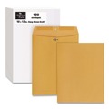  | Quality Park QUA38197 Clasp #97 Square Flap Clasp/Gummed Closure 10 in. x 13 in. Envelope - Brown Kraft (100/Box) image number 0