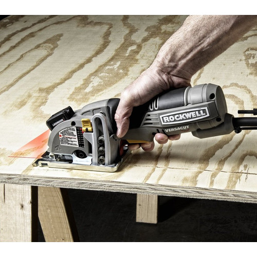 Rockwell VersaCut 4.0 Amp Mini Circular Saw Kit with Laser