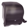 Labor Day Sale! Save $30 off $199! | Tork 83TR 12.49 in. x 8.6 in. x 12.82 in. Compact Hand Towel Roll Dispenser - Smoke (1/Carton) image number 1
