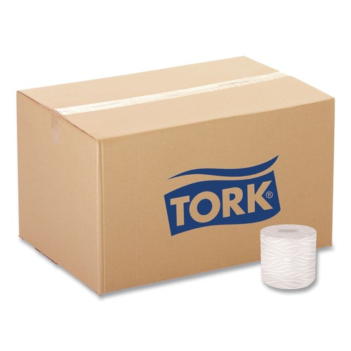 Toilet Paper | Tork 2461200 2-Ply Septic Safe Advanced Bath Tissue - White (80/Carton) image number 0