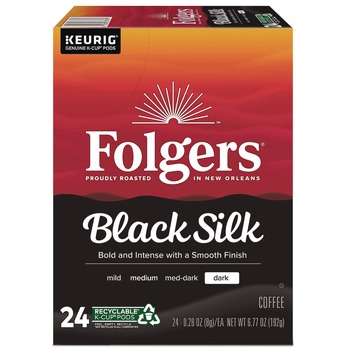Folgers Gourmet Selections Coffee K-Cups - Black Silk (24/Box)