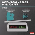 New Year New Savings! Save $25 off $150 | Makita XNB05Z 18V LXT Brushless Lithium-Ion 16-Gauge 2-1/2 in. Cordless Straight Finish Nailer (Tool Only) image number 7