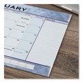Bulletin Boards | AT-A-GLANCE 89701 12-Month: Jan 2026 to Dec 2026 22 in. x 17 in. Slate Blue Desk Pad - Blue Sheets, Clear Corners image number 2
