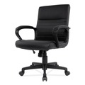  | Alera ALEBC42B19 16.73 in. - 20.39 in. Seat Height Breich Series Manager Chair Supports Up to 275 lbs. - Black image number 1