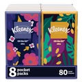 Cleaning & Janitorial Supplies | Kleenex 46651 3-Ply On The Go Packs Facial Tissues - White (12 Packs/Carton) image number 1