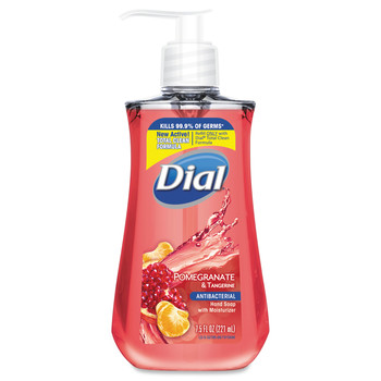 PRODUCTS | Dial DIA 02795CT Antimicrobial Liquid Soap, 7 1/2 Oz Pump Bottle, Pomegranate & Tangerine (12/Carton)