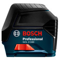 Rotary Lasers | Factory Reconditioned Bosch GCL 2-160 S-RT Self-Leveling Cross Line Laser with Plumb Points image number 1