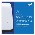 Cleaning & Janitorial Supplies | Scott 32499 1200 mL 7.3 in. x 4 in. x 11.7 in. Electronic Skin Care Dispenser - White image number 6