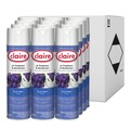 Office Jansan | Claire CL191 10 oz. Aerosol Spray Aerosol Air Freshener and Deodorizer - Lavender (1/Carton) image number 3