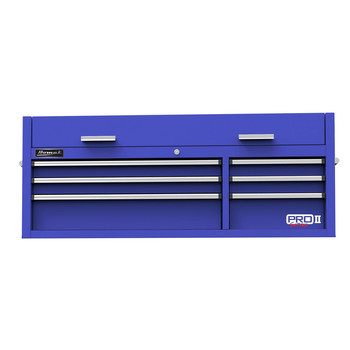 Homak BL02054602 54 in. Pro 2 6-Drawer Top Chest (Blue)