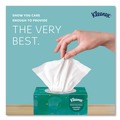 Tissues | Kleenex 21270 Boutique 2-Ply Facial Tissues in an Upright Pop-Up Box - White (95 Sheets/Box, 36 Boxes/Carton) image number 4