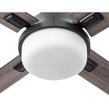 Ceiling Fans | Prominence Home 51679-45 52 in. Kyrra Contemporary Indoor Semi Flush Mount LED Ceiling Fan with Light - Matte Black image number 5