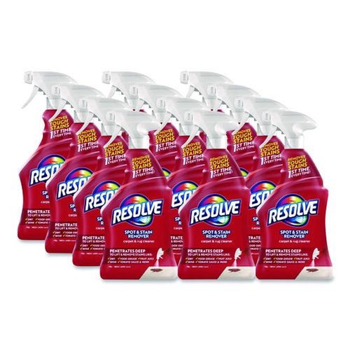 Carpet Cleaners | RESOLVE 19200-00601 22 oz. Spray Bottle Triple Oxi Advanced Trigger Carpet Cleaner (12/Carton) image number 0