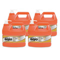 Cleaning & Janitorial Supplies | GOJO Industries 0945-04 Natural Orange 1 Gallon Pump Bottle Smooth Hand Cleaner (4/Carton) image number 3