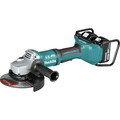 Cut Off Grinders | Factory Reconditioned Makita XAG12PT1-R 18V X2 (36V) LXT Brushless Lithium-Ion 7 in. Cordless Paddle Switch Electric Brake Cut-Off/Angle Grinder Kit with 2 Batteries (5 Ah) image number 1