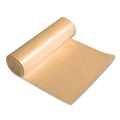 Cleaning & Janitorial Supplies | Pitt Plastics P4030B 33 gal. 1.2 mil Flat Pack Heavy-Duty Linear Low Density Can Liner - Buff (100/Carton) image number 1
