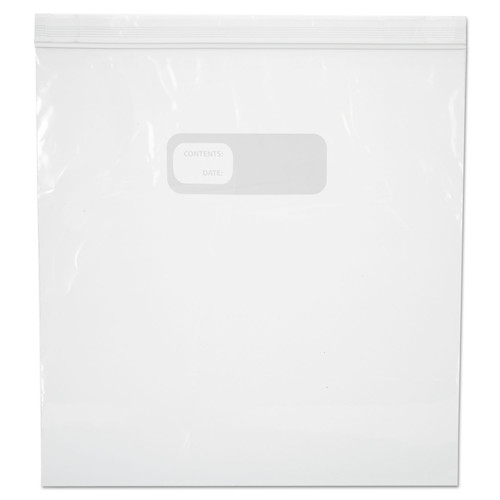 Early Labor Day Sale | Boardwalk BWK1GALBAG 1 Gallon, 10.56 in. x 11 in. LDPE Reclosable Food Storage Bags - Clear (250/Box) image number 0