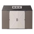 Office Furniture & Lighting | Rubbermaid 2145548 Storage Shed 337 cu ft 7 ft x 10 ft x 8 ft Brown image number 0