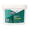 Cleaning & Janitorial Supplies | Clorox 31547 1 Ply 7 in. x 8 in. Fresh Scent Disinfecting Wipes - White (1/Carton) image number 0