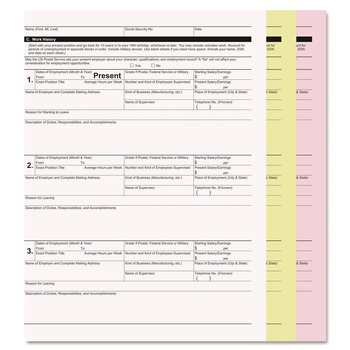 PM Company 8.5 in. x 11 in. 3-Part Digital Carbonless Paper - White/Canary/Pink (2505/Carton)